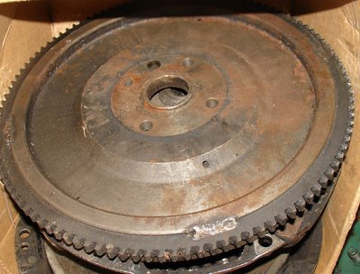 4 bolt flywheel back welded ring gear.JPG and 